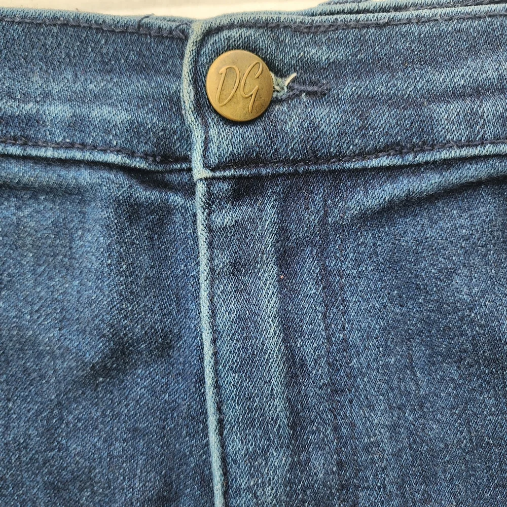 DG2 by Diane Gilman Comfort Virtual Stretch Boot-Cut indigo Blue Jean - Picture 3 of 10